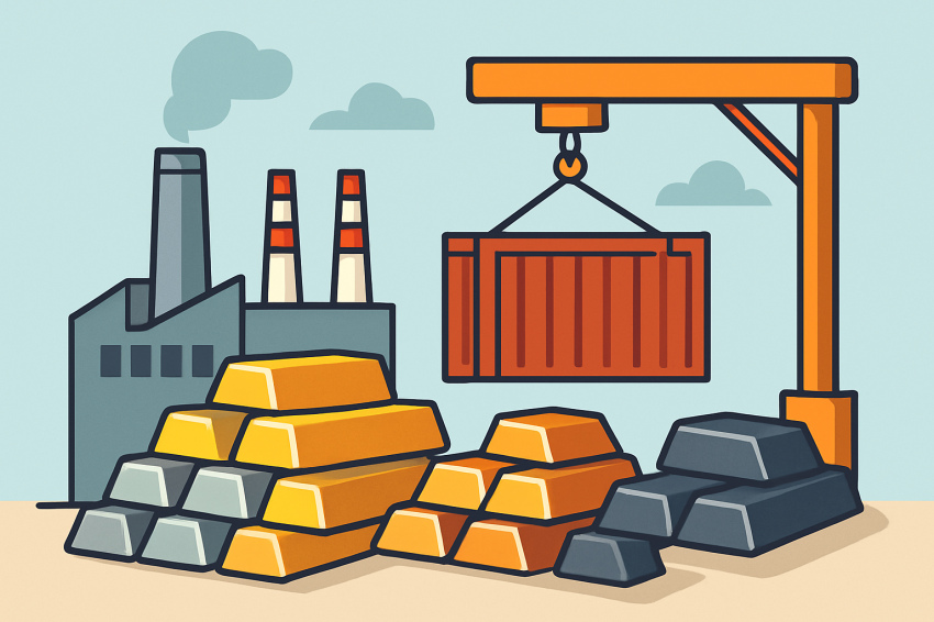 صادرات شمش در ایران ۱۴۰۴؛ فرصتها، چالشها و نقش تحریمها - خانه شمش کرج