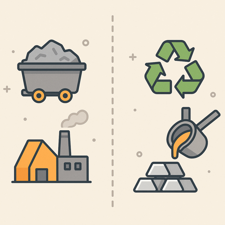 شمش بازیافتی یا شمش خام؟ - خانه شمش کرج