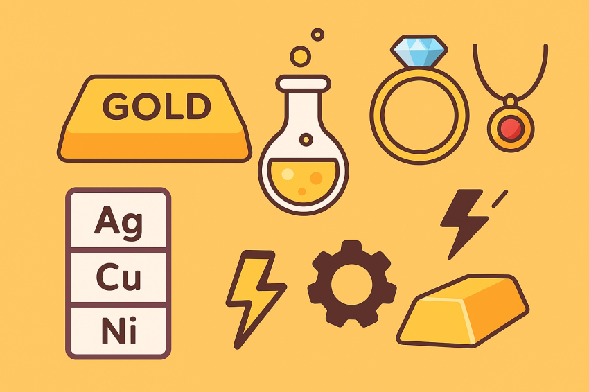 🪙 نقش آلیاژها در خواص فنی و قیمت شمش طلا - خانه شمش کرج