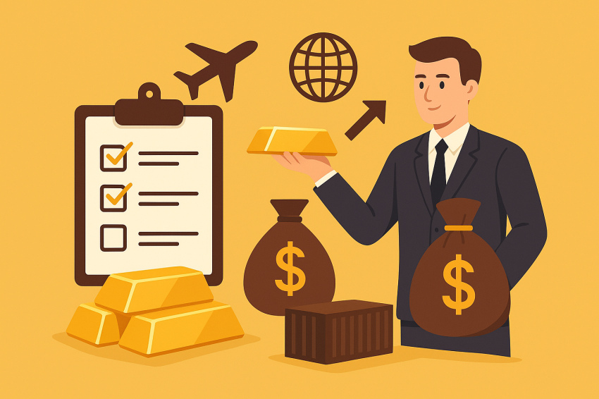 چالشها و راهکارهای واردات شمش طلا به ایران؛ مقررات، هزینهها و فرصتها - خانه شمش کرج