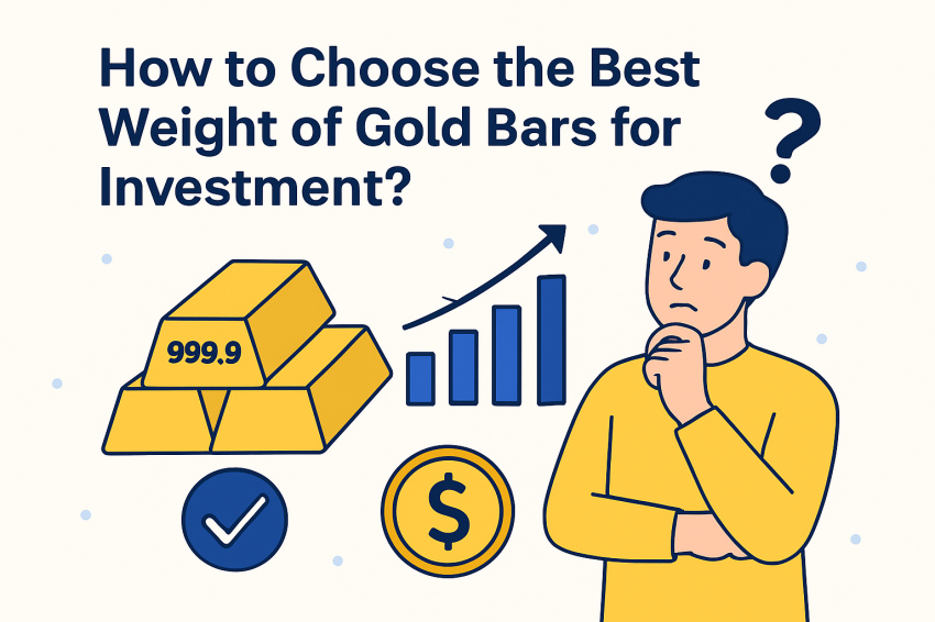 چگونه بهترین وزن شمش طلا را برای سرمایهگذاری انتخاب کنیم؟ - خانه شمش کرج