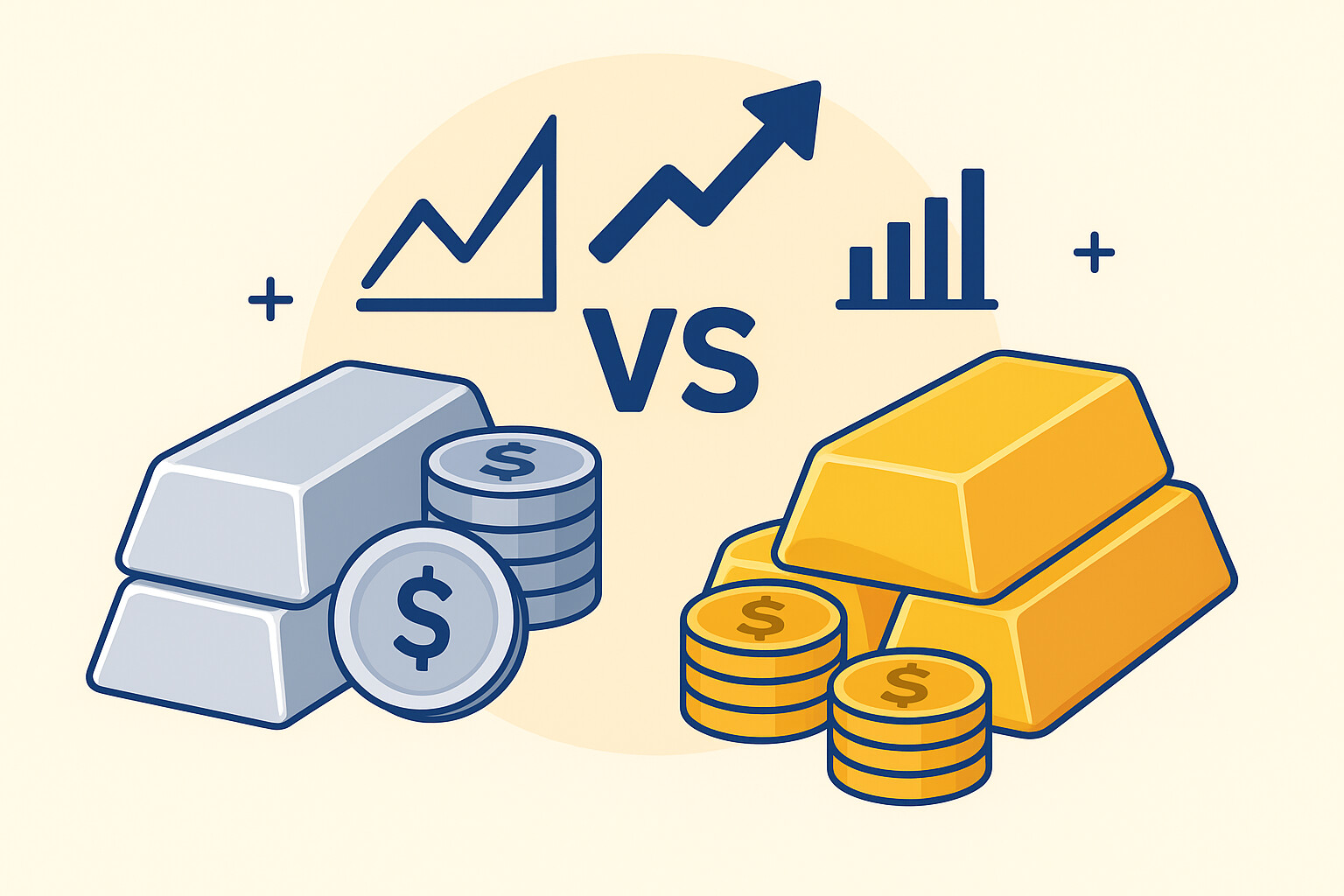 چرا و چگونه نقره میتواند رقیب طلا در سرمایهگذاری ۲۰۲۵–۲۰۲۶ باشد؟ - خانه شمش کرج